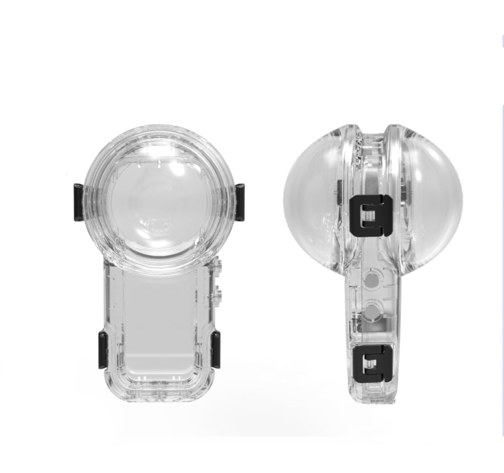 Etui do nurkowania z szybkim odpinaniem Full Stealth do kamery panoramicznej Insta360 X5,60 m, wodoodporne etui ochronne na kamerę akcji, do Insta360 X5 Invisible Dive Case