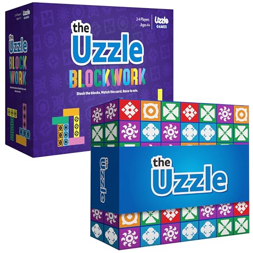 Uzzle 3.0 Board Game & Blockwork Bundle miniatura 1