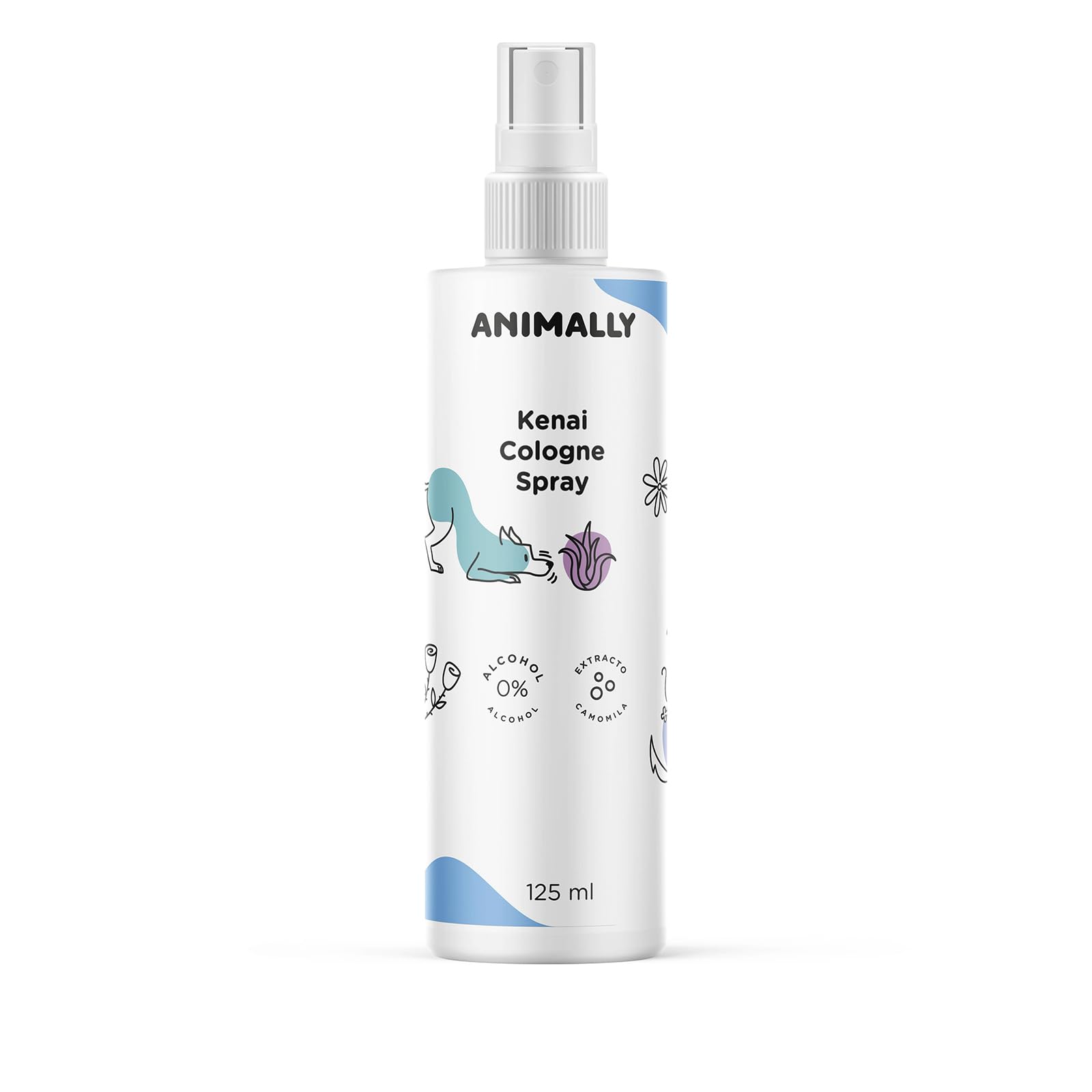 Animally Kenai Fresh Cologne Spray 125 ml. Agua de colonia fresca para perros y gatos.