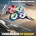 4DRC RC Planes Remote Control Airplanes for Kids, Foam Remote Control Planes for Kids Adults Beginners, Remote Control Helicopter Fighter Jet Drones for Kids Adults, 360° Flip Easy to Fly