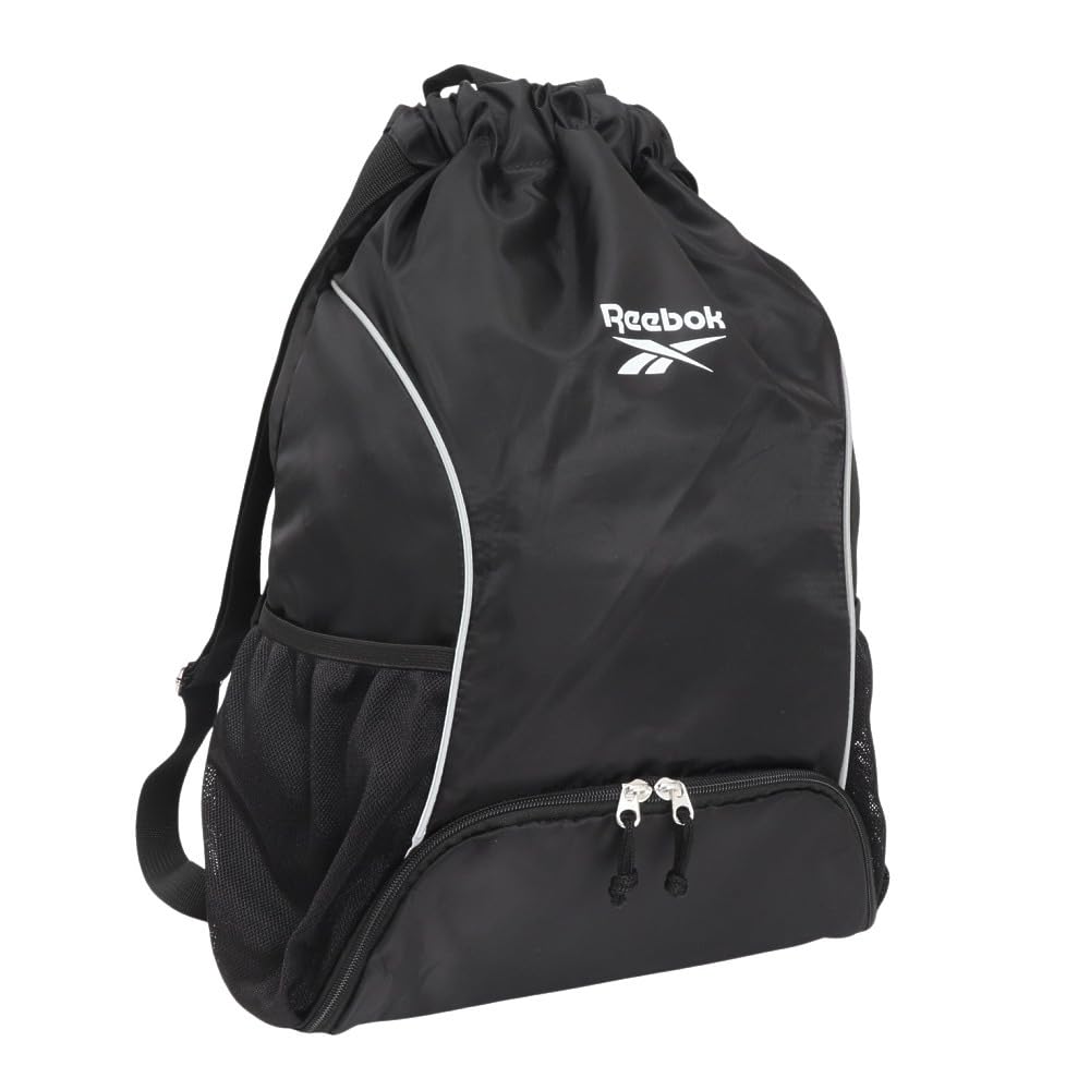 Amazon | リーボック（REEBOK） 水泳バッグ ナップサック 黒 125527
