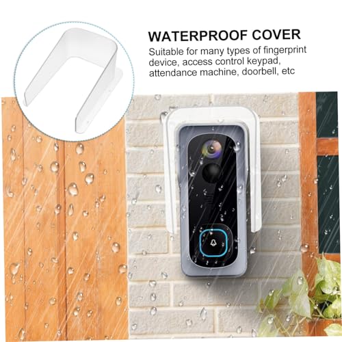 Protector para timbre exterior resistente al agua y funda ligera de alta durabilidad 7