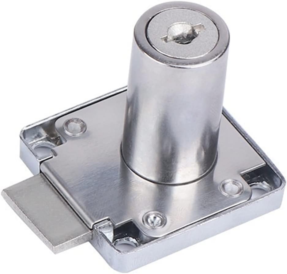 Desk Cabinet Drawer Lock, Door Drawer Cabinet Lock, Zinc Alloy Cam Drawer Lock 1Pcs(Type E1)