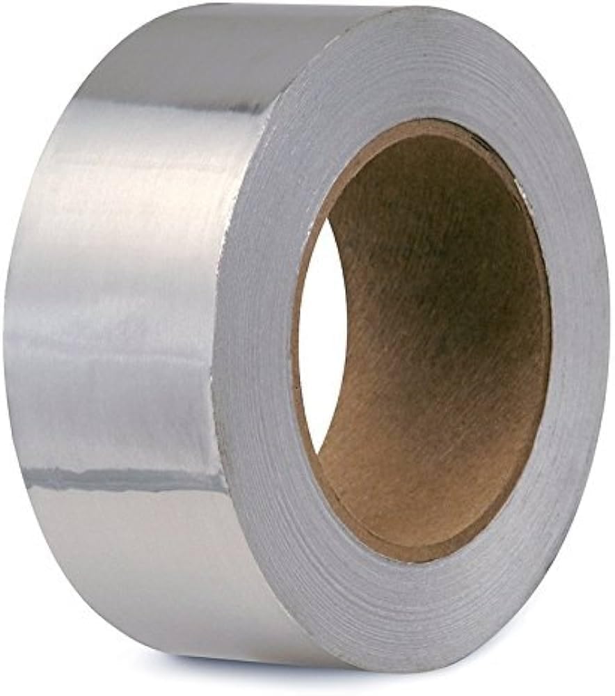 AR Pack of 1 ALUMINIUM FOIL ADHESIVE TAPE 48mm X 20 Mtr-image-3