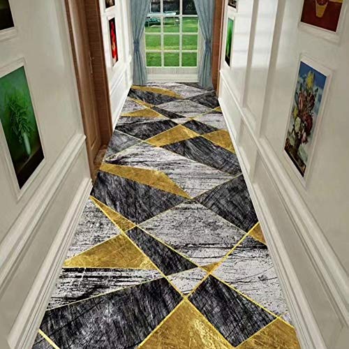 Moqueta corredor elegante y alfombra pasillo largo de teñido artístico 3