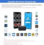 Veepeak OBDCheck BLE+ Bluetooth OBD II Scanner Car Check Engine Light Code Reader Auto Diagnostic Scan Tool for iOS & Android