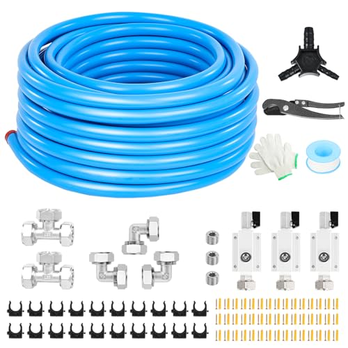 Compressed Air Line Kit 3/4” x 100FT HDPE-Aluminum