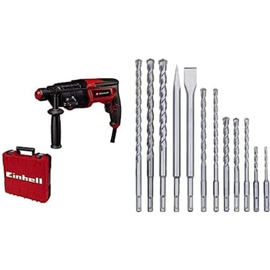 Einhell TC-RH 800 4F, marteau perforateur burineur, 800W, 2.6J, SDS-Plus