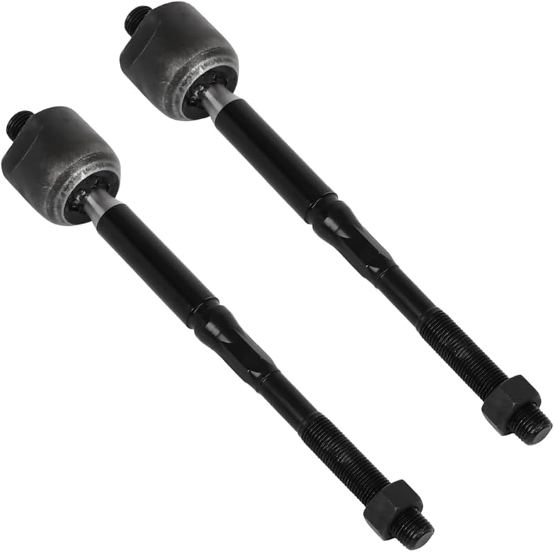 Terminal de direção interno MOAR EV800951 cromado para Chevy City Express, Nissan Leaf, NV200 e Sentra – 2 unidades
