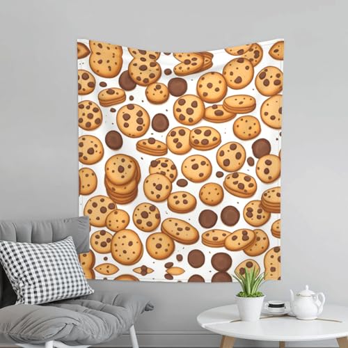 Tapisserie murale biscuits pépites de chocolat idée cadeau créative - 2