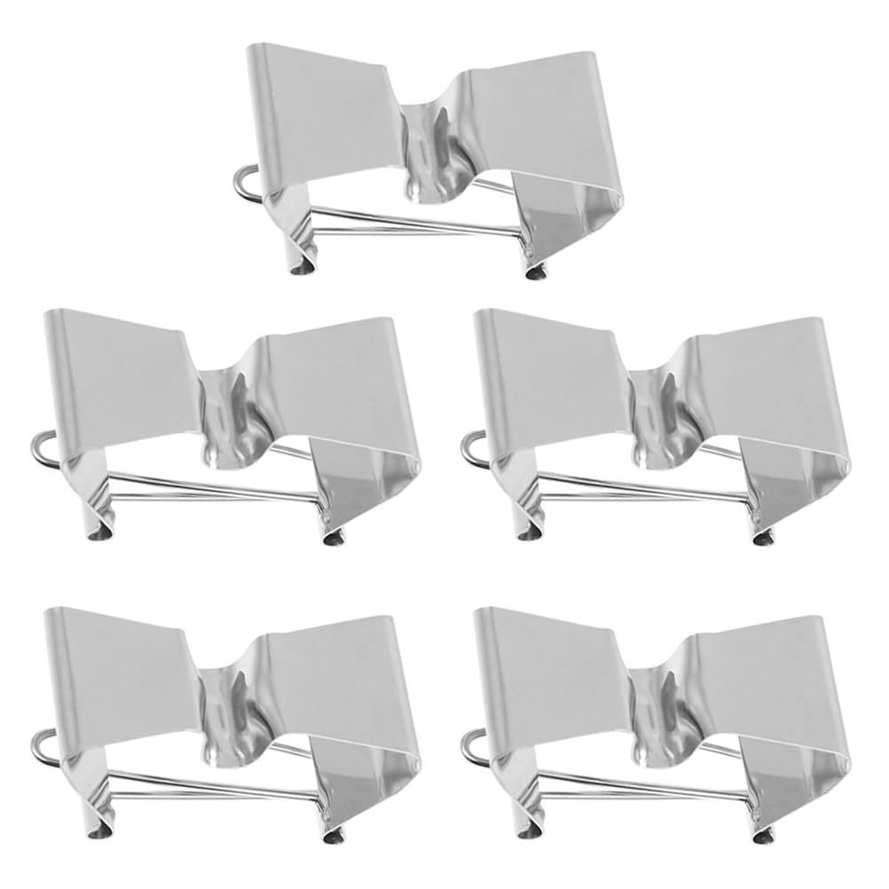 OATIPHO Wet Canvas Clips, 5pcs Stainless Steel Wet Canvas Carriers Clips Wet Canvas Holder Metal Artist Art Clamp Canvas Frame Separating Clip Wet Canvas Clamps Oil Painting Frame Divider