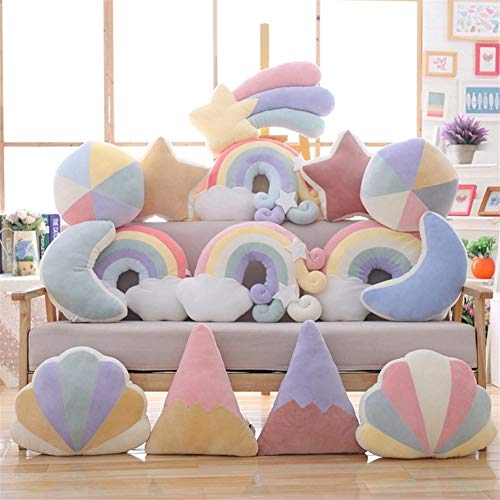 Der Candy Crown Cloud Star Moon Rainbow Pillow Stu The Best Amazon