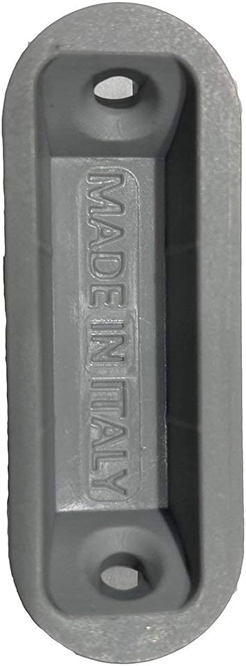 Milcasa Compack - STV Magnetic Latch. Made in Italy., Silver, 1