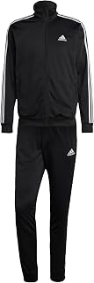 adidas Men's 3-Stripes Tricot Track Suit in Recycled Polyester