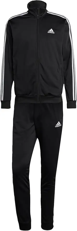 adidas mens Basic 3-stripes Tricot Track Suit