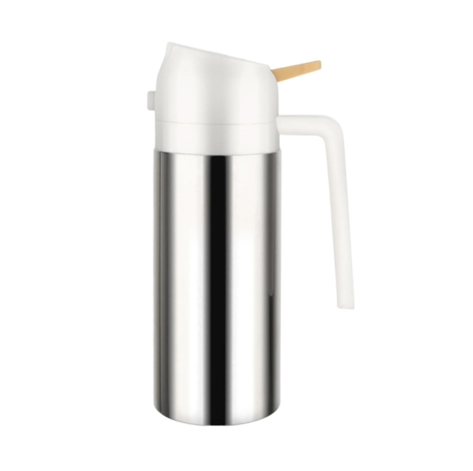 Butelka Oliwę Rozpylacz Oleju Do Gotowania Do Użytku Domowego 2 W 1 Dozownik Oliwy Z Oliwek Do Sałatek Smażonych Na Powietrzu Dozownik Oleju Kuchennego(White,360ml)