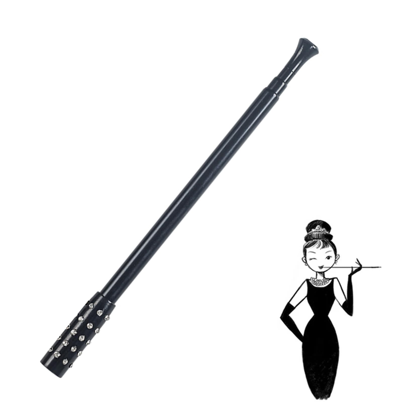 what is a long cigarette holder called Amazon.com: Toutrop Elegant 20S Long Cigarette Holder for Women, Cigarette  Holder Clip Stick with Rhinestones, Telescopic Adjustment Cigarette Pipe  Accessories, 2PCS : Health & Household