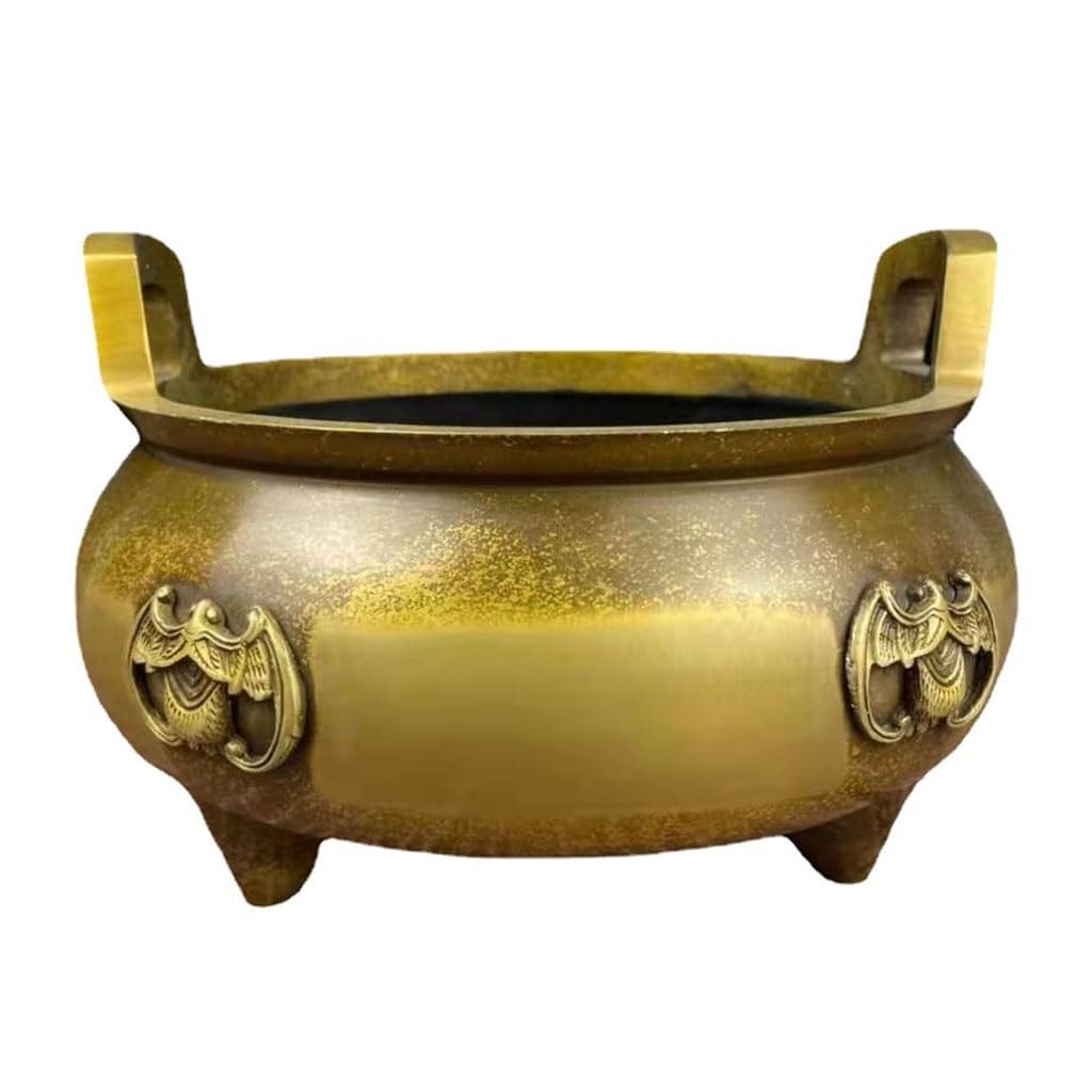 Incense Burner Living Room Brass Incense Burner Antique Ornaments Home Worship Buddha Decoration Waterfall Incense Burne