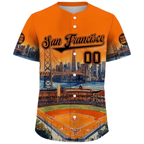 Camiseta de béisbol personalizada con ciudad y estado, uniforme deportivo bordado y estampado para hombres, mujeres, jóvenes y niños miniatura 2
