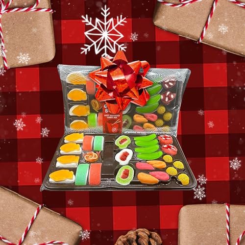 Raindrops 456245645443543 Gummy Candy Large Sushi Bento Box thumb #1