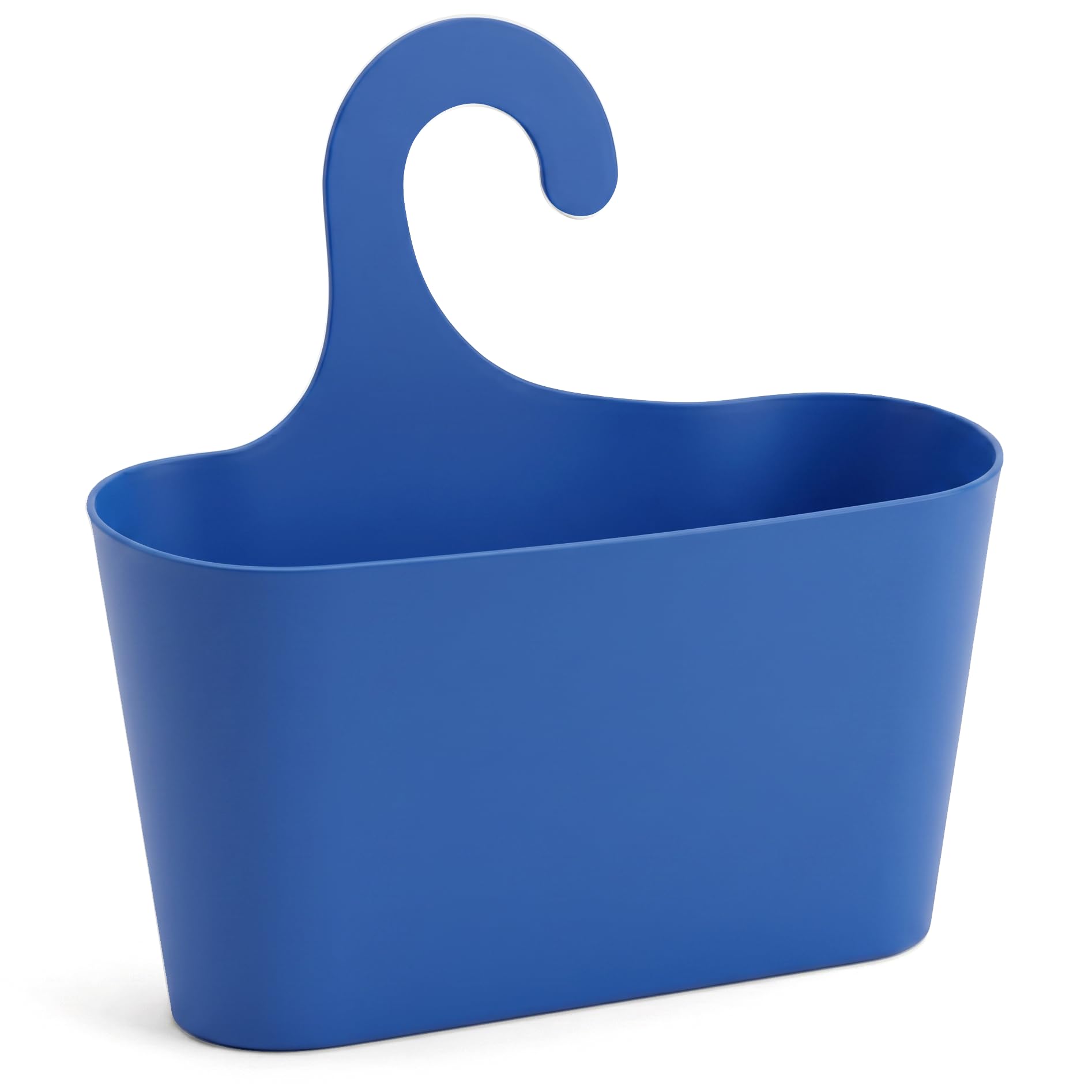 Stardis Blue Shower Basket With Hook Hanging Caddy Organizer Plastic (Blue)