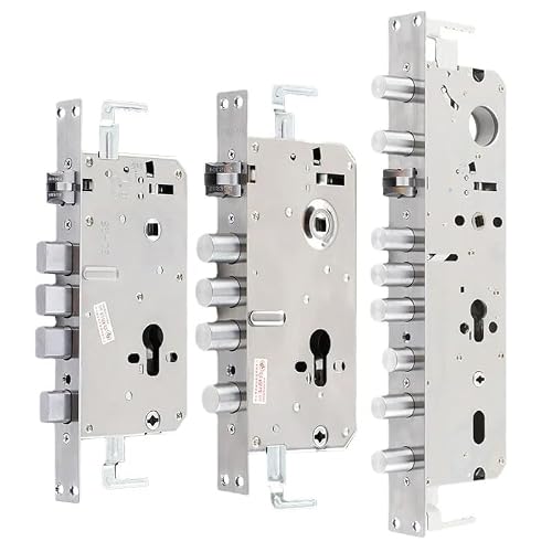 Sdgeryeeg 24 240 Lock Body, All Steel Square Tongue, Double Fast Anti-Theft Door Lock Body(24 240)