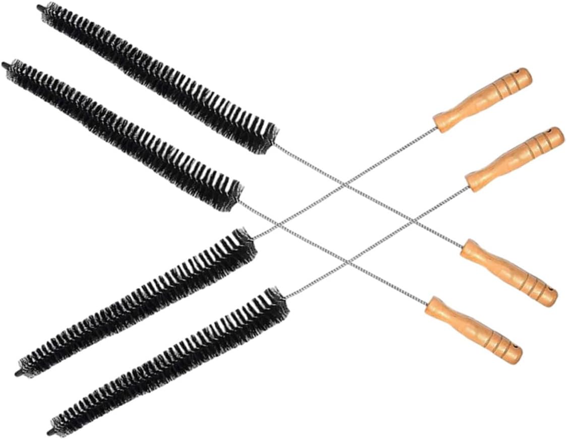 Mikinona 4pcs Dryer Vent Cleaner Brush Long Flexible Lint Brush for Washing Machine Drum Dryer Duct Soft Bristle Coil Cleaning Tool for Home Essentials