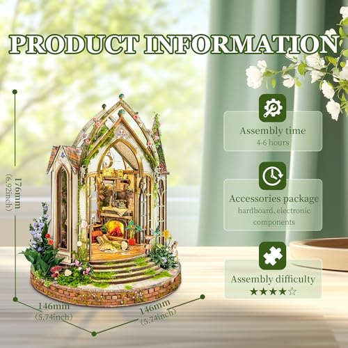 Luuwik Dreamy Greenhouse Book Nook Kit thumbnail 2