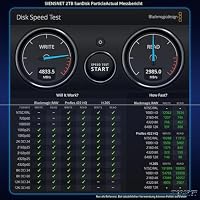 SIENSNET Mac mini M4 SSD 1TB Upgrade Ersatz Speicher Festplatte DIY Solid State Drives Nur für Mac mini M4 Nicht verfügbar für andere Maschinen – Ansicht 5