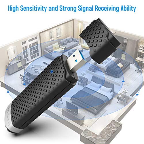 Edup Love Usb 3.0 Wifi 6 Adapter Ax1800Mbps Wifi Dongle Dual Band 5Ghz/2.4Ghz 802.11Ax Mu-Mimo Wireless Network Adapter For Pc Desktop Laptop Supports Windows 11/10 #TOP6