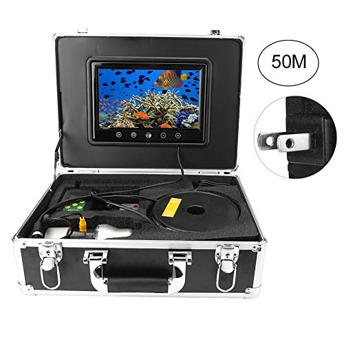 Zopsc Portable 9Inch Underwater Fish Finder Video Camera Ip68 Waterproof 360 Degree Rotating Fishing Camera With 50M Cable For Ocean Fishing, Ice Fishing, Well Inspection Etc. (Us) #TOP2