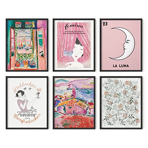 HAUS AND HUES Pink Wall Decor For Girls Room -