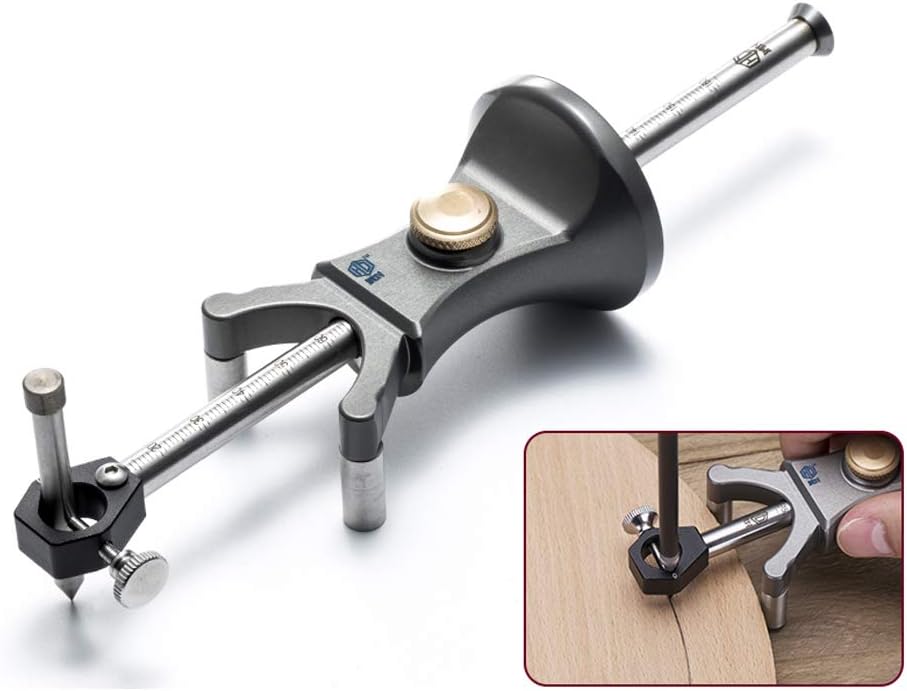 Woodworking Linear Arc Dual Use Scriber Line Drawing Tool Multifunctional DIY Wood Work Scribe Tools