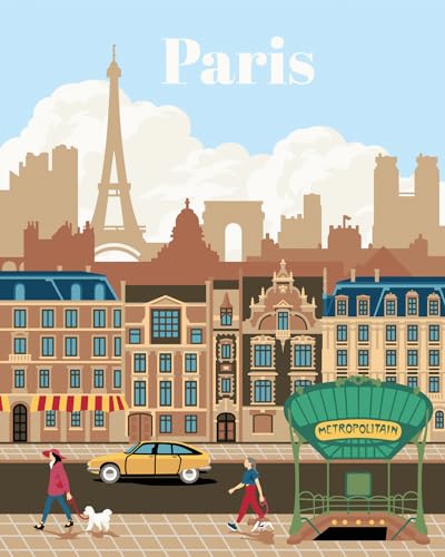 RAVENSBURGER CreArt Paris 24x30 cm - vue 3