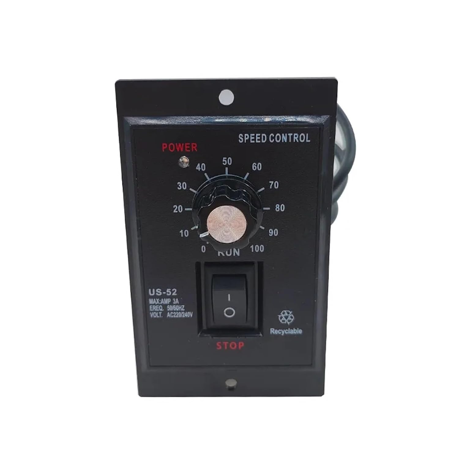 US-52 Speed Controller Forword Backword 400W AC 220V 50/60Hz AC AC Electronic Starter Regulator Control