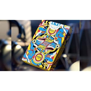 Murphy’s Magic Supplies, Inc. Theory11 Cartes à jouer The Beatles Submarine Jaune, (71949) - Les Beatles, Paul McCartney, John Lennon, RIngo Starr, George Harrison Murphy's Magic Supplies, Inc. Theory11 Cartes à jouer The Beatles Submarine Jaune, (71949) – Image 4