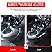 Aotumcer Center Console Gear Shift Organizer Tray Compatible with 2011-2019 Nissan Juke and Nissan Infiniti ESQ Storage Box Accessories Gear Shift Center Console Side Tray Black Hanging Storage Box