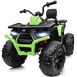 Hikiddo Kids ATV 4 Wheeler, 24V Ride On Toys Car for Big...