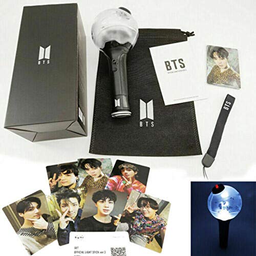 Greetuny KPOP BTS Light Stick con Bluetooth Ver.3 Army Bomb Bangtan Boys Concert Lamp Lightstick