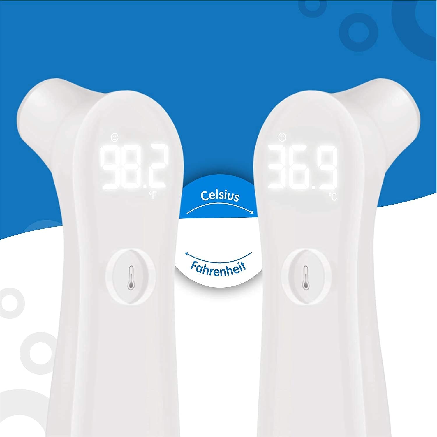 Gеt Chеар Prісе Elepho eTherm Ear & Forehead Thermometer | Infrared & Digital Thermometers for Adults, Kids, Babies & Infants | Instantly & Accurately Reads Temperature | Slim Design, Easy to Read Large LCD Display…