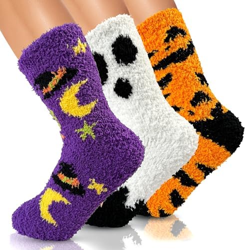AIVEI 72-Needle Buttery Soft Fuzzy Socks for Women, Cozy Warm Thi...