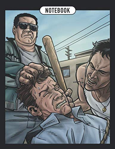 Notebook: Comic Book Style Action Notebook, Mafia and Organized Crime, Lined Pages