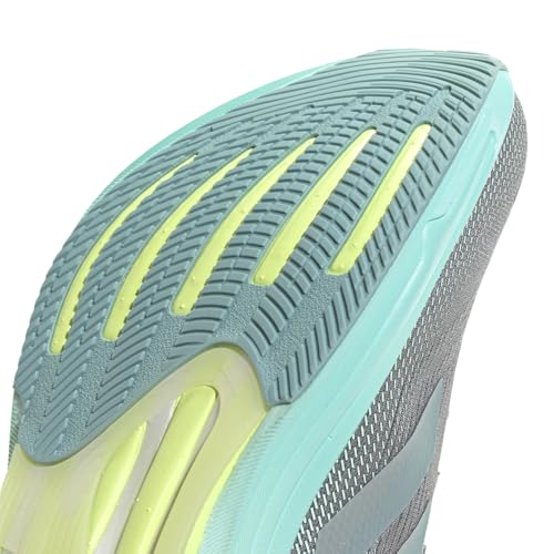 adidas Adidas Women's Supernova Rise 2 W GreyMagic Grey met/Flash Aqua 10 US