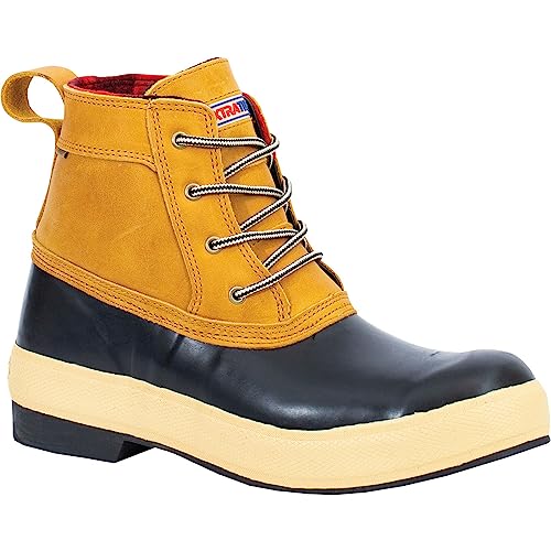 Xtratuf Men's 6in Casual Over-The-Ankle Waterproof Slip-Resistant Arch Support Legacy Full Grain Leather Boots Chelsea