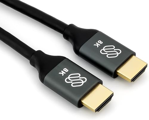Sewell Cable HDMI 2.1 8K de 6 pies, 4K 120Hz, 48Gbps, compatible con Xbox Series X y Playstation 5, eARC, HDR y Dolby Vision (6)