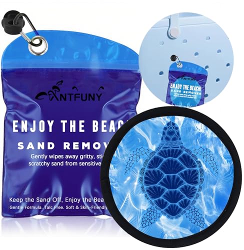 Antfuny Sand Remover Eraser Women Beach Essentials Summer Vacation Travel Hawaiian 2025 Summer Beach Essentials Hawaii Honeymoon Accessories European Costa Rica Must Haves Cruise Ship Gear Towel