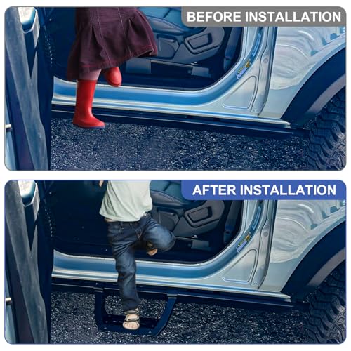 Estribos para puerta compatibles con Ford Bronco 2021-2026 miniatura 4