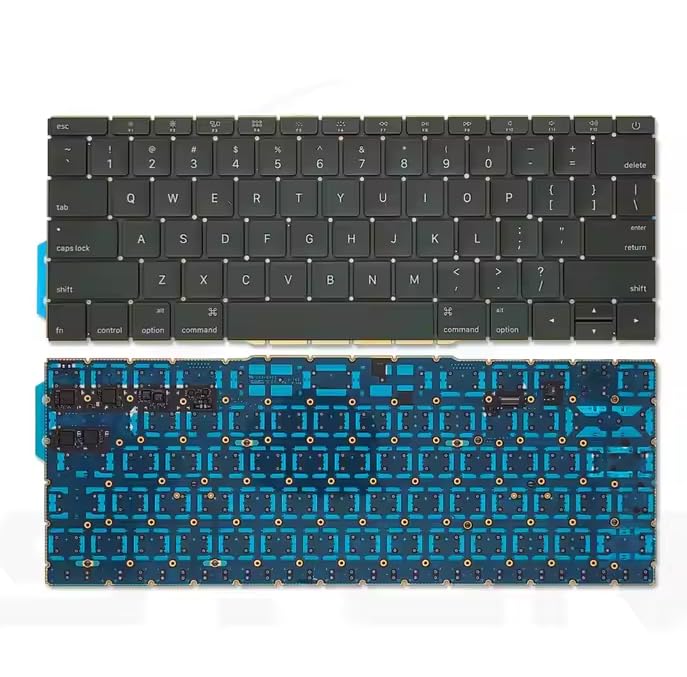 Replacement Keyboard for A1708 Keyboard for Apple MacBook Pro Retina 13.3″ Laptop Keyboards 2016 2017 MLL42 MPXQ2 Backlit