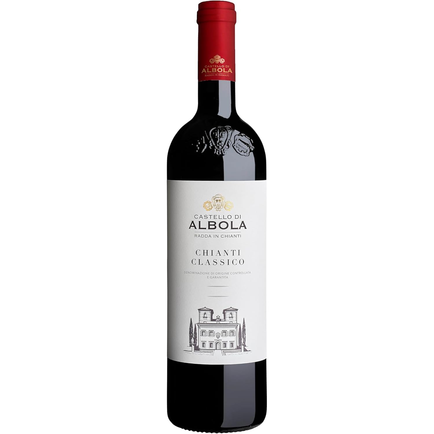 Castello di Albola Chianti Classico DOCG - Italian Still Red Wine from Tuscany - 100% Sangiovese Grapes - 75cl / 750ml, 13% ABV