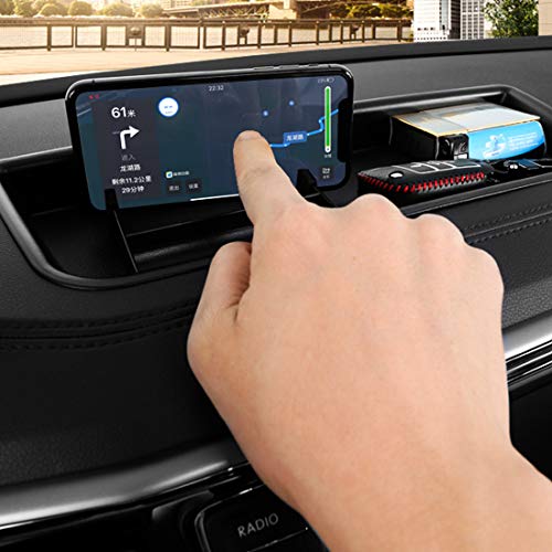 EDBETOS Interior Dashboard Storage Box Organizer Holder Tray Compatible with VW Volkswagen Atlas 2018 2019 Dash Mounted Holders Accessories